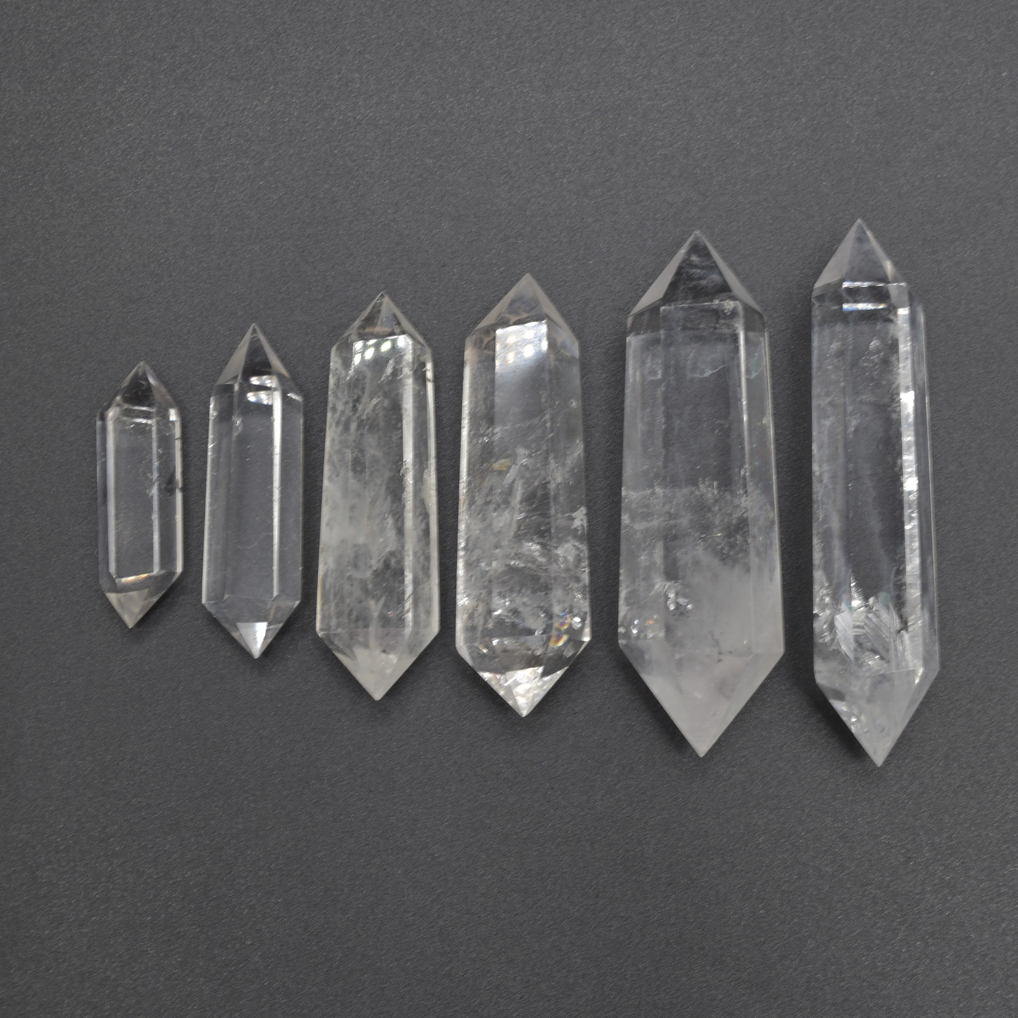 Clear Quartz Double Terminated Crystal Point / Tower / Wand - 1 Count - 6 Sizes - Image 2
