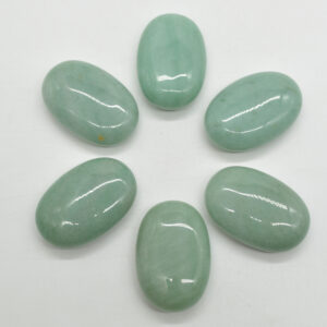 Green Aventurine Crystal Palm Stone - 6cm - 1 Count