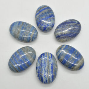 Lapis Lazuli Crystal Palm Stone - 6cm - 1 Count