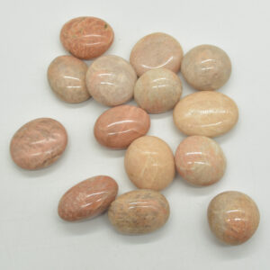Peach Moonstone Crystal Mini Freeform / Palmstone - 20 - 40 grams - 1 Count
