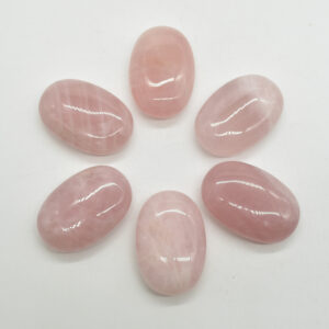 Rose Quartz Crystal Palm Stone - 6cm - 1 Count