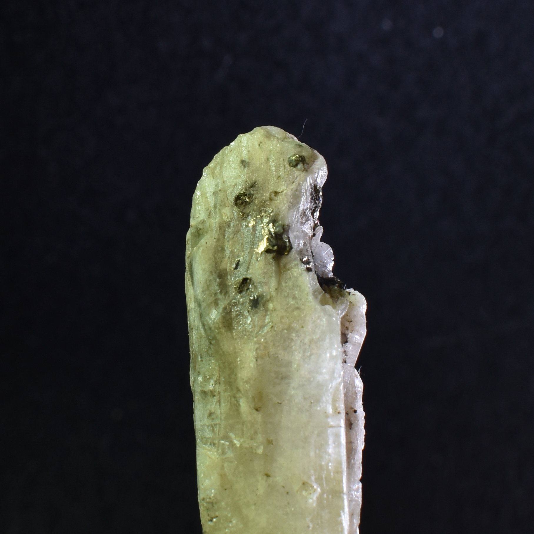 Danburite (with Pyrite) Crystal Raw Point Specimen from Mexico - 33 grams - #01 - Image 6