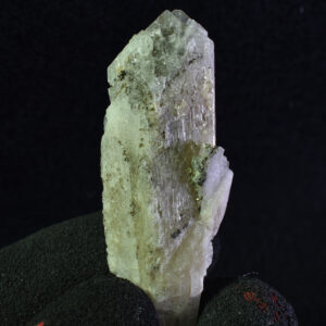 Danburite (with Pyrite) UV Reactive Crystal Raw Point Specimen from Mexico - 19 grams - #11