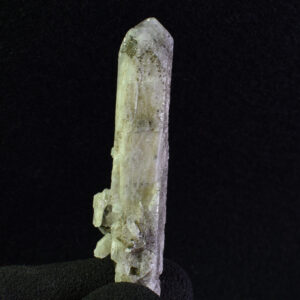 Danburite (with Pyrite) UV Reactive Crystal Raw Point Specimen from Mexico - 17 grams - #17