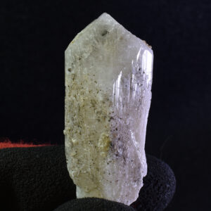 Danburite (with Pyrite and Calcite) UV Reactive Crystal Raw Point Specimen from Mexico - 24 grams - #18