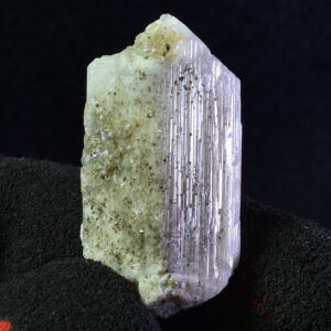 Danburite (with Pyrite and Calcite) UV Reactive Crystal Raw Point Specimen from Mexico - 16 grams - #19