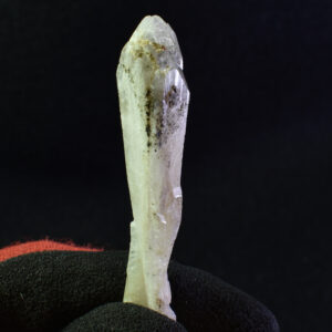 Danburite (with Pyrite) UV Reactive Crystal Raw Point Specimen from Mexico - 22 grams - #22