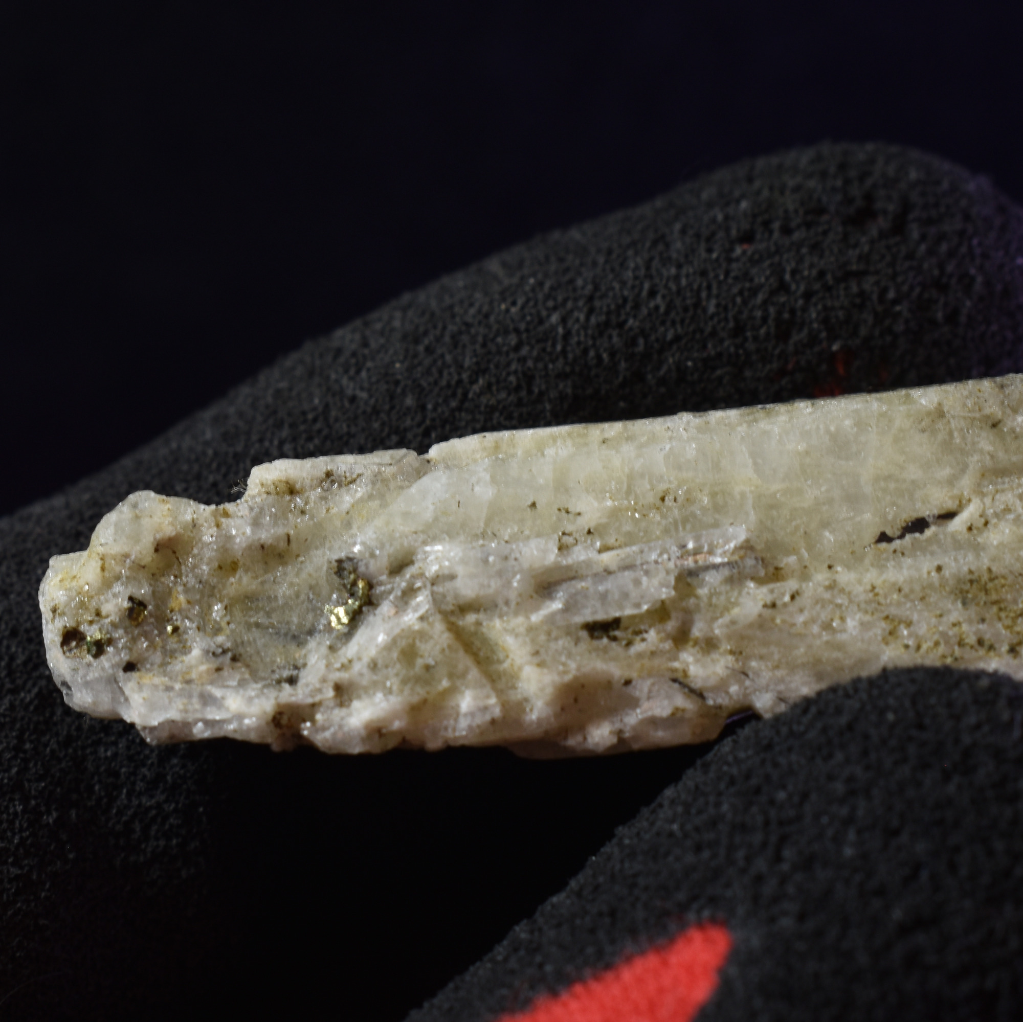 Danburite (with Pyrite) UV Reactive Crystal Raw Point Specimen from Mexico - 21 grams - #23 - Image 2