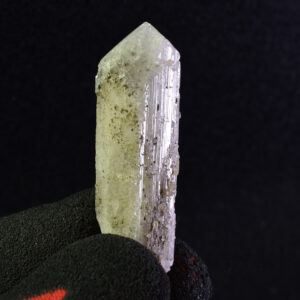 Danburite (with Chalcopyrite) UV Reactive Crystal Raw Point Specimen from Mexico - 12 grams - #29