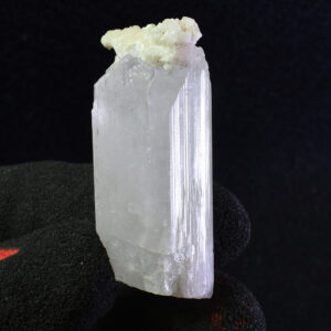 Danburite (with Calcite) UV Reactive Crystal Raw Point Specimen from Mexico - 28 grams - #32