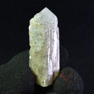 Danburite (with Calcite) UV Reactive Crystal Raw Point Specimen from Mexico - 12 grams - #38