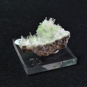 Raw Augelite with Clear Quartz on Matrix Crystal Rare Specimen from Peru - 19.6 grams - #02