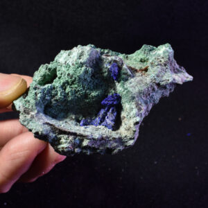 Raw Azurite Malachite Crystal Cluster Specimen from Mexico - 8 Options - Lot 2
