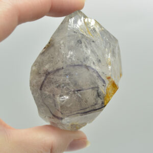 Fluid Inclusion / Enhydro Raw Quartz Point - 132 grams - 1 Count