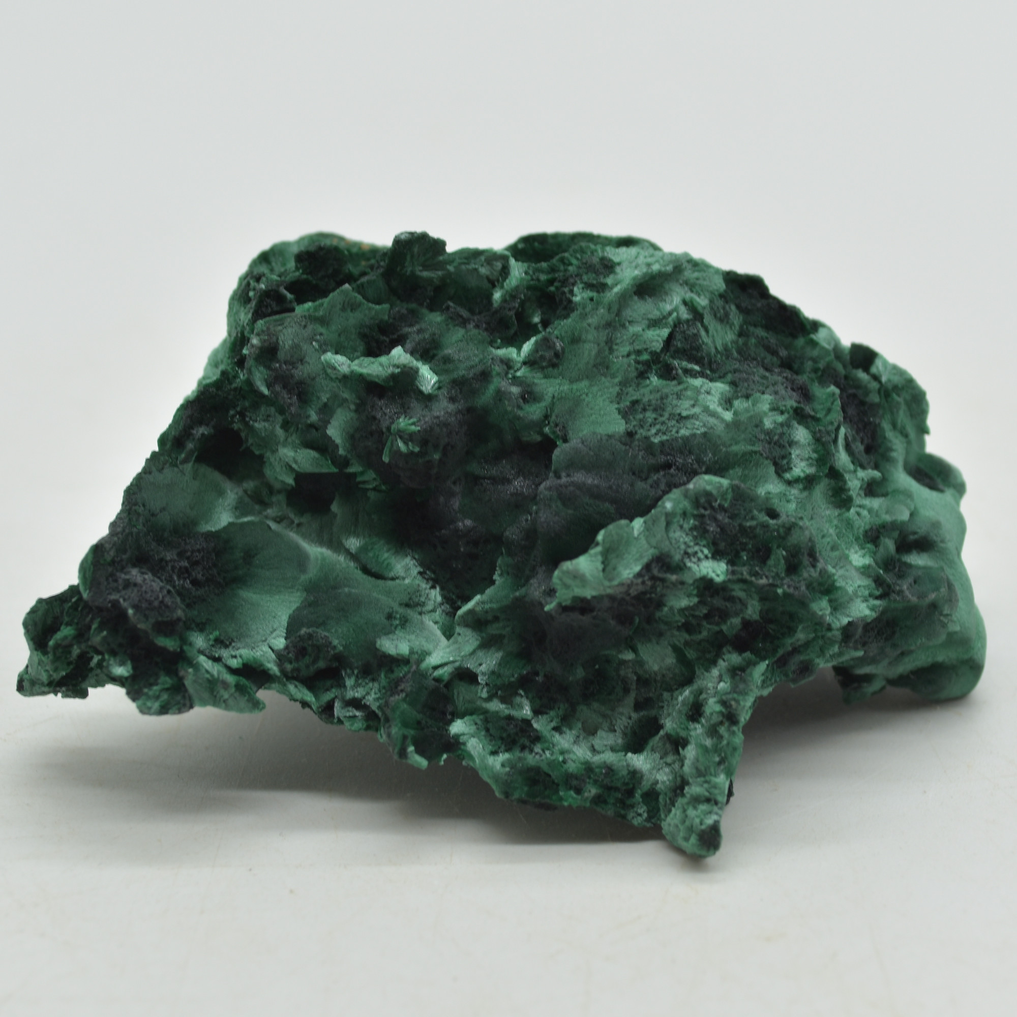 Raw Yangchun Malachite Specimen - Botryoidal Malachite - Velvet Malachite - Fibrous Malachite - 169 grams #08 - Image 2