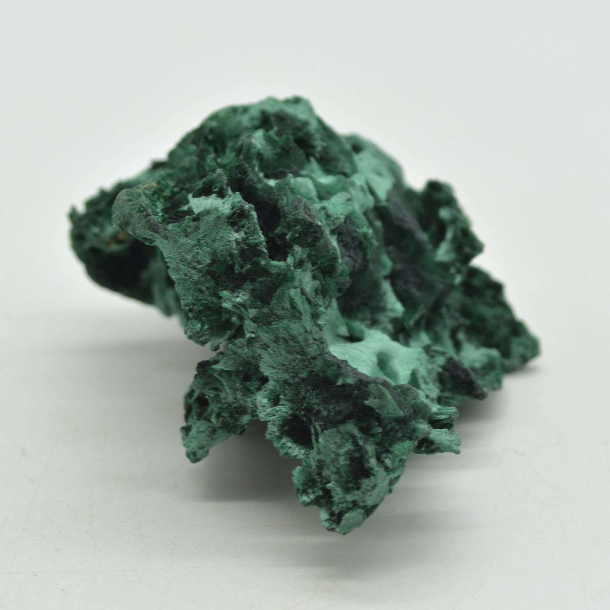 Raw Yangchun Malachite Specimen - Botryoidal Malachite - Velvet Malachite - Fibrous Malachite - 169 grams #08 - Image 3