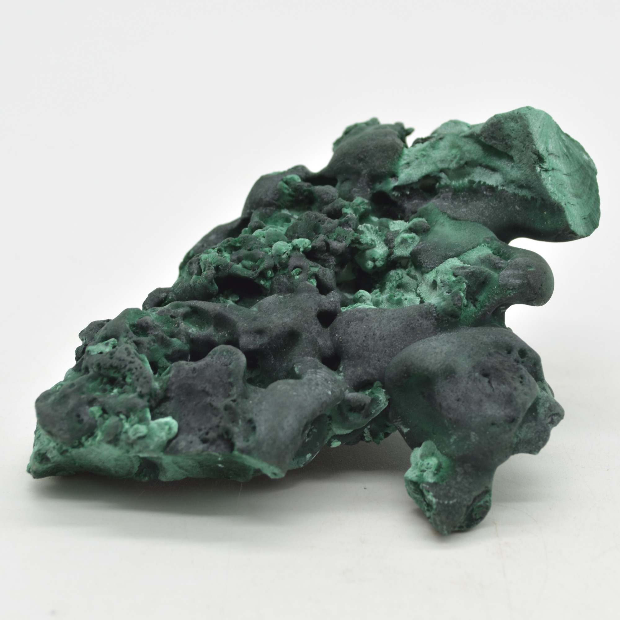 Raw Yangchun Malachite Specimen - Botryoidal Malachite - Velvet Malachite - Fibrous Malachite - 332 grams #09 - Image 2