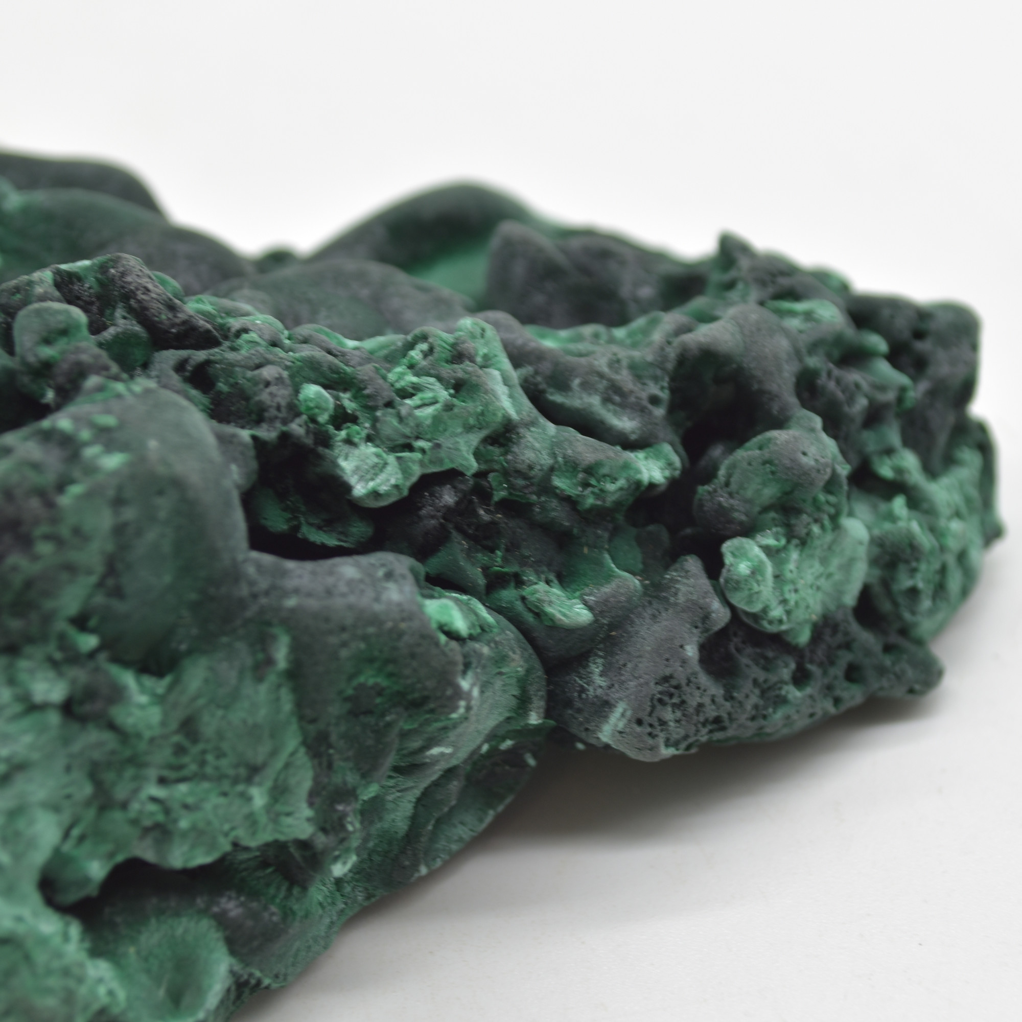 Raw Yangchun Malachite Specimen - Botryoidal Malachite - Velvet Malachite - Fibrous Malachite - 332 grams #09