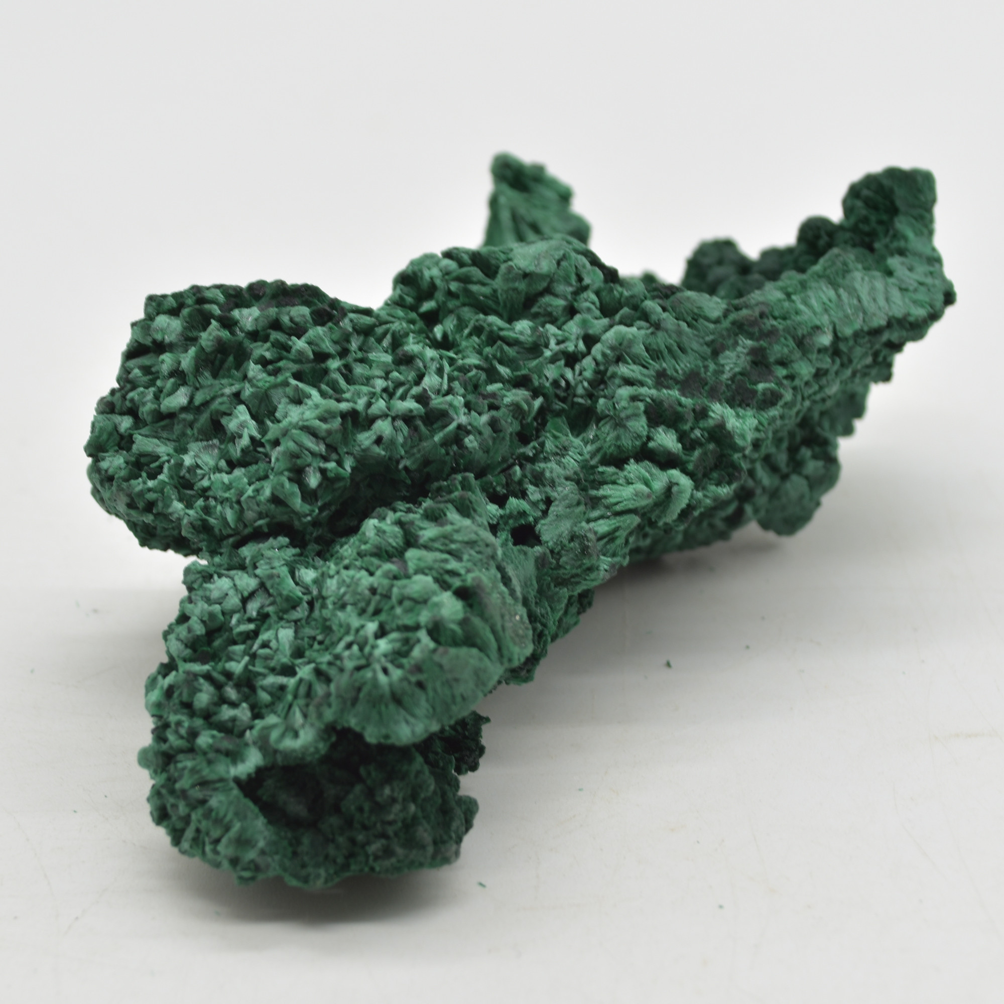 Yangchun Malachite Specimen - Botryoidal Malachite - Velvet Malachite - Fibrous Malachite - 366 grams #11 - Image 3
