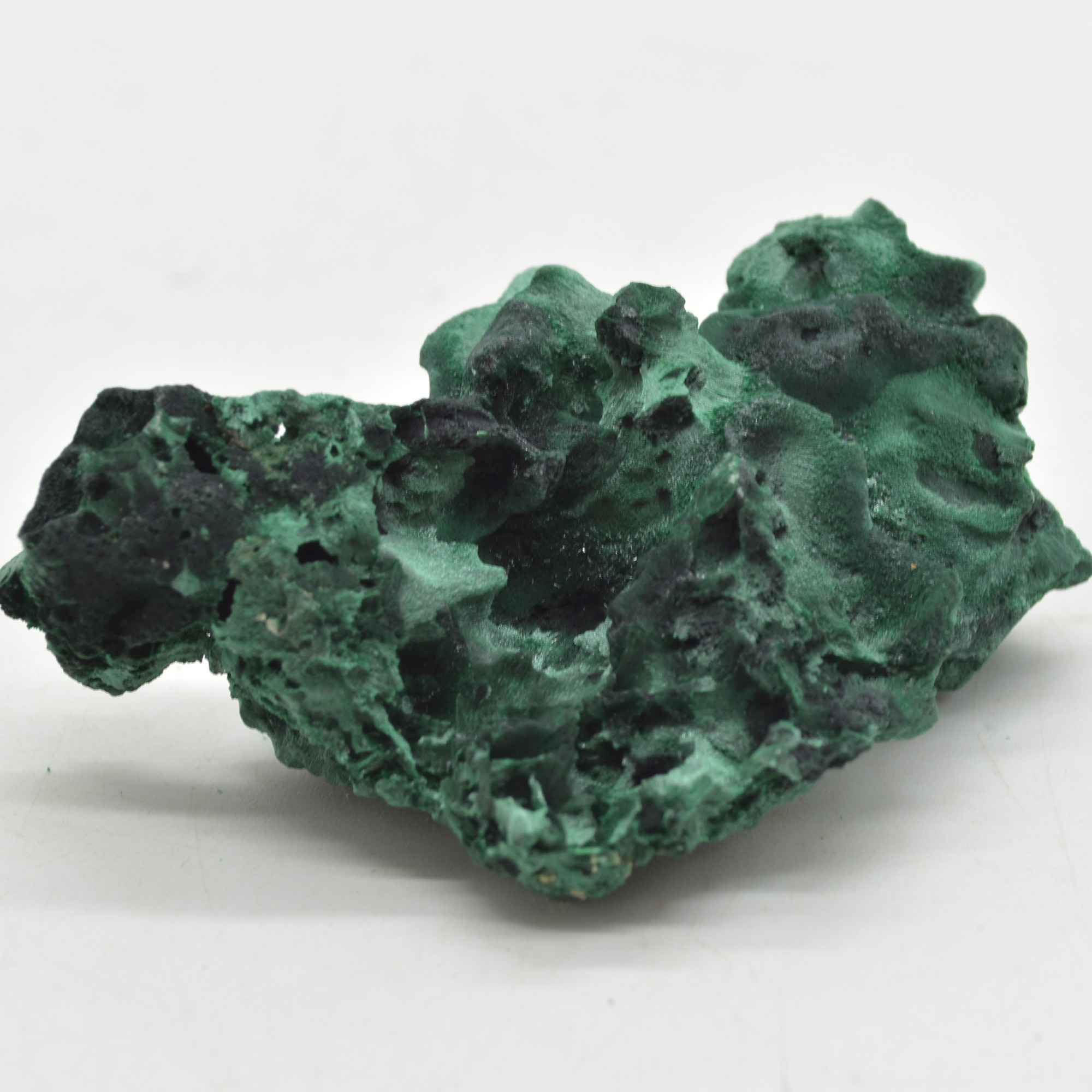 Raw Yangchun Malachite Specimen - Botryoidal Malachite - Velvet Malachite - Fibrous Malachite - 110 grams #14