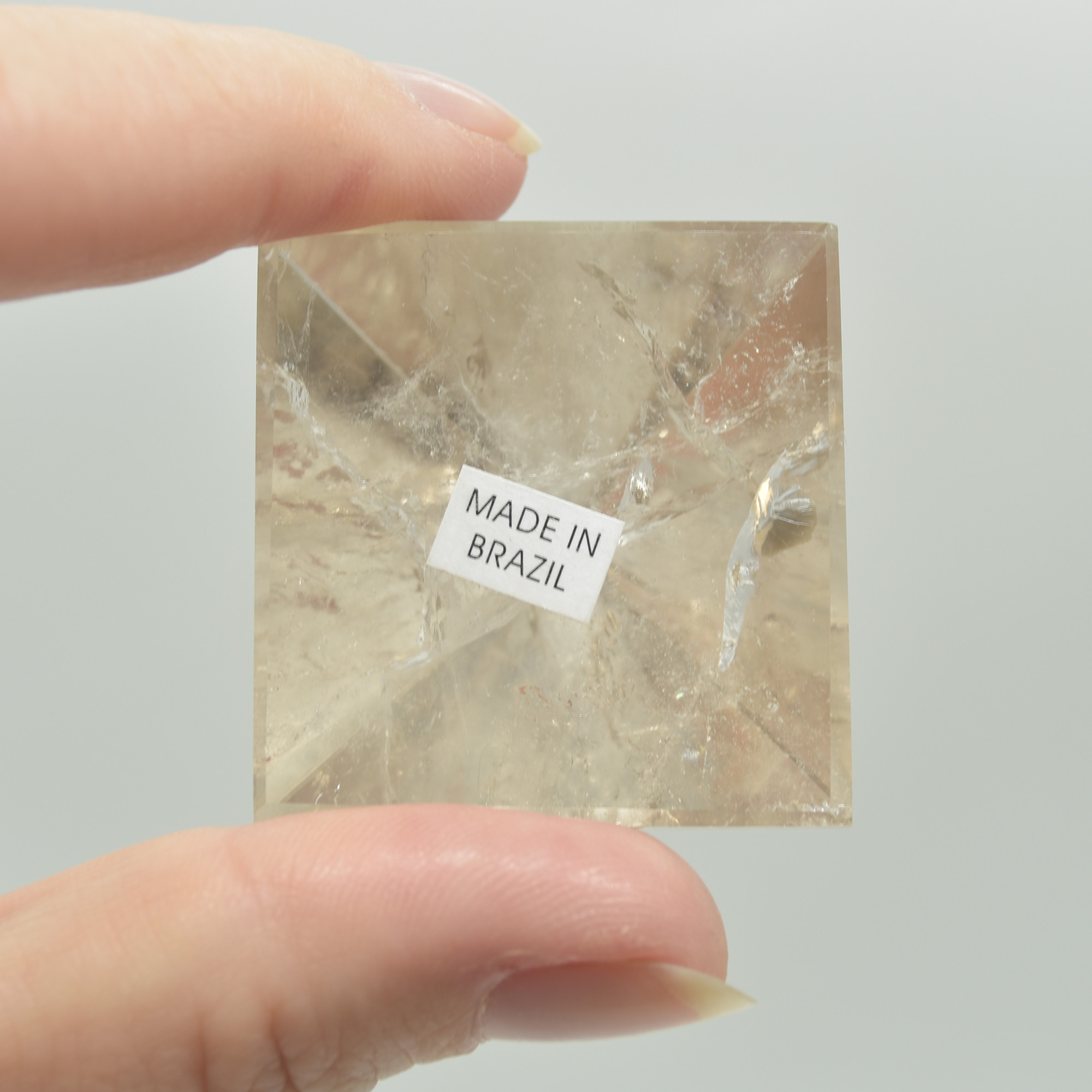 Pale Smoky Quartz Crystal Pyramid - 3.5cm - 30 - 40 grams - Image 5