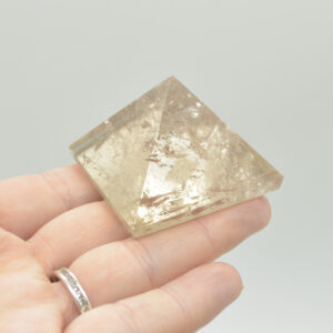 Pale Smoky Quartz Crystal Pyramid - 4.5cm - 55 - 75 grams
