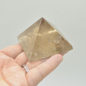 Pale Smoky Quartz Crystal Pyramid - 5cm - 80 - 100 grams