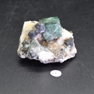 Diana Maria Fluorite Raw Crystal Cluster Specimen - Sourced UK - 55 grams #26