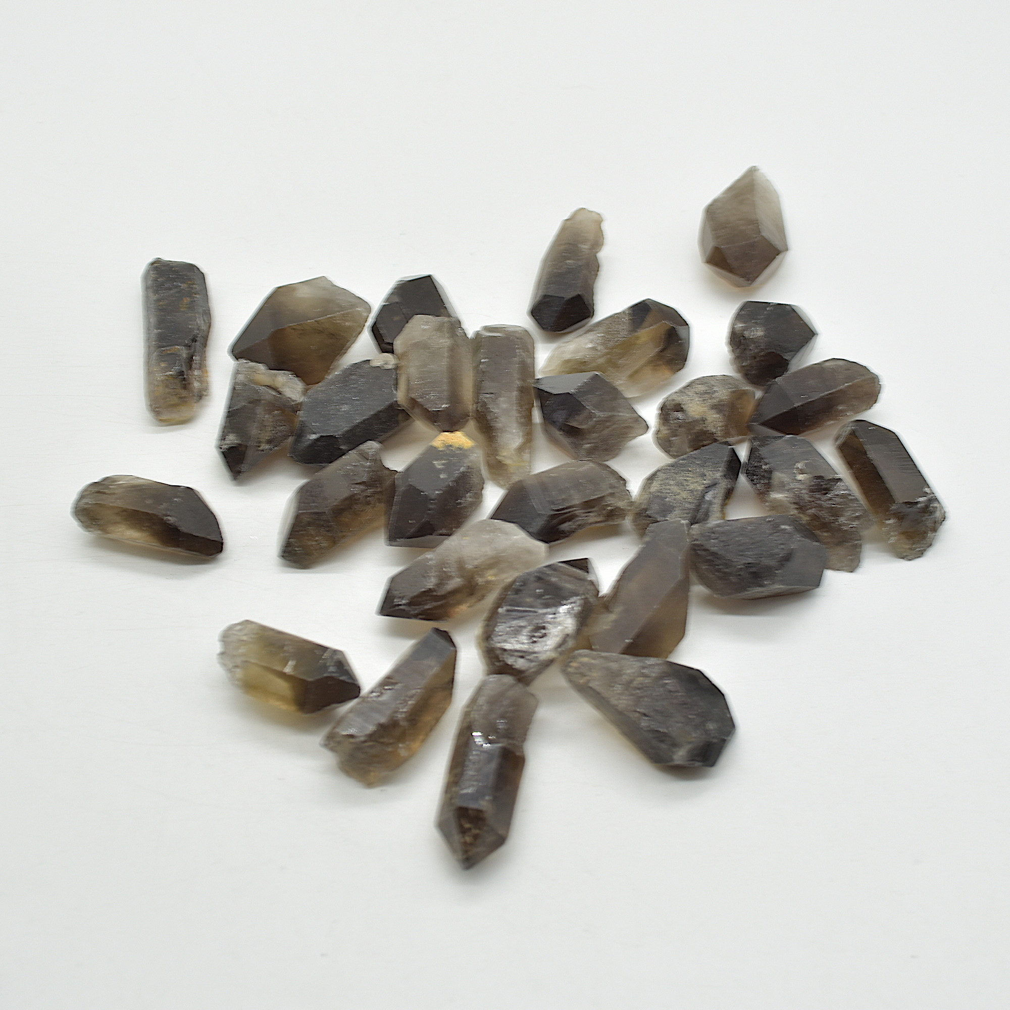 Raw Brazil Smoky Quartz Crystal Point Nuggets - 8 Count - 4 size options - Image 5