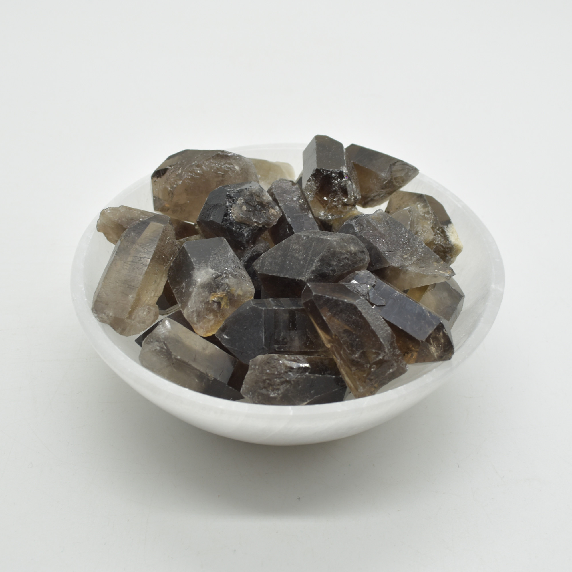 Raw Brazil Smoky Quartz Crystal Point Nuggets - 8 Count - 4 size options - Image 7