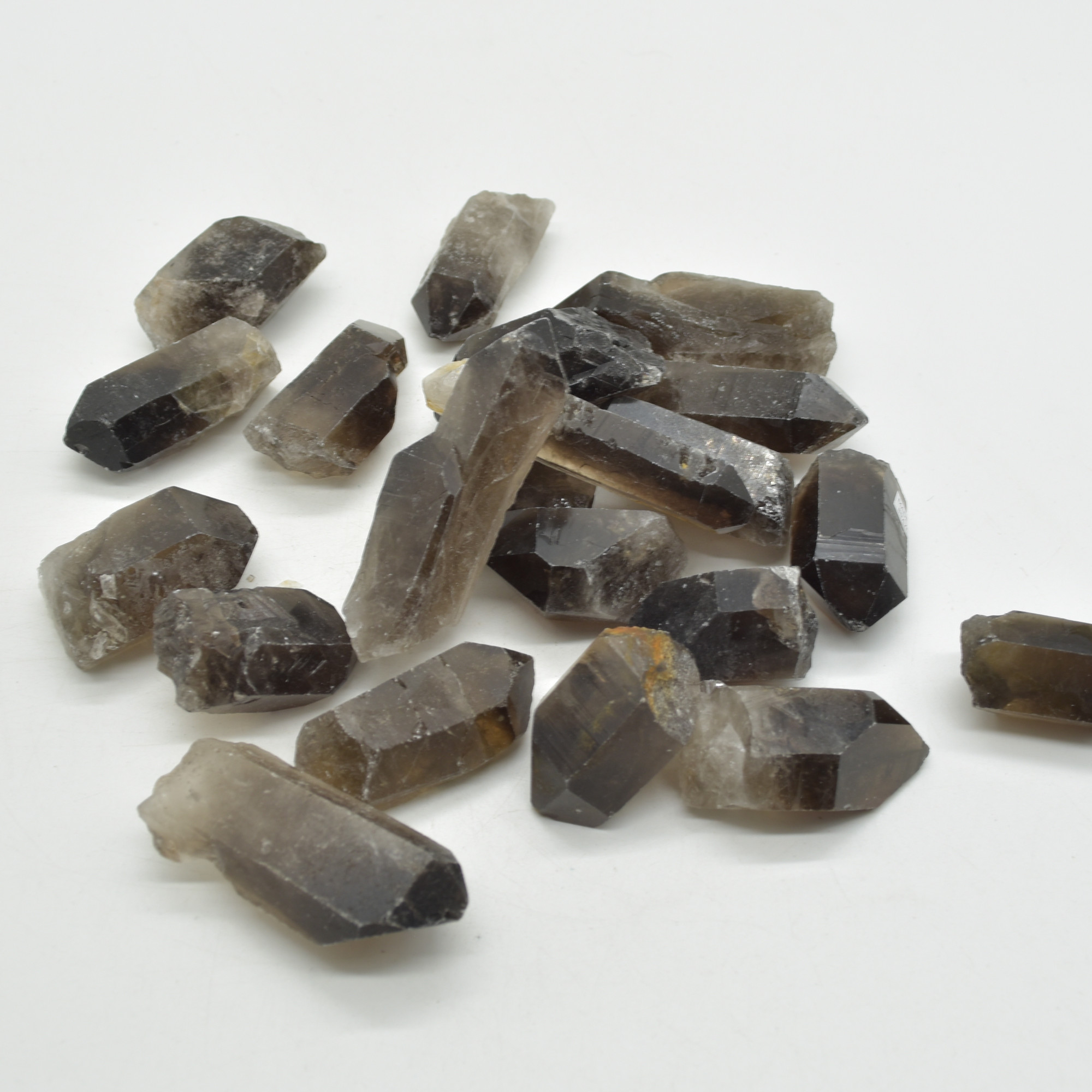 Raw Brazil Smoky Quartz Crystal Point Nuggets - 8 Count - 4 size options - Image 8