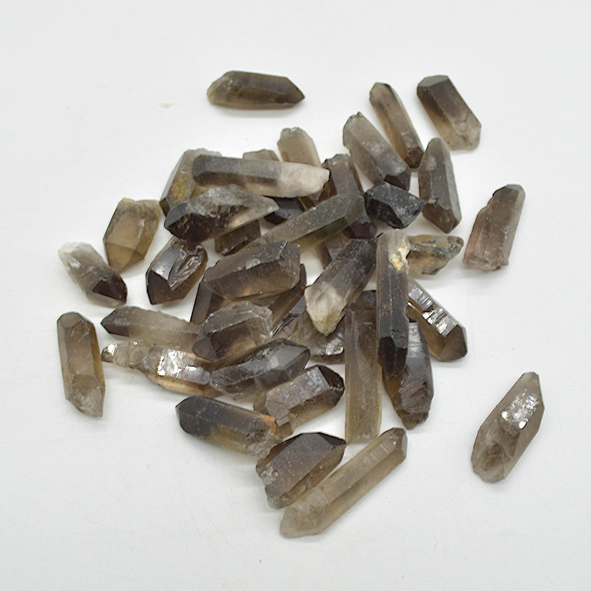 Raw Brazil Smoky Quartz Crystal Point Nuggets - 8 Count - 4 size options - Image 11