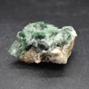 Diana Maria Fluorite Raw Cluster Specimen with Quartz - Sourced UK -  78 grams #339