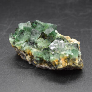 Diana Maria Fluorite Raw Cluster Specimen with Quartz - Sourced UK -  155 grams #340