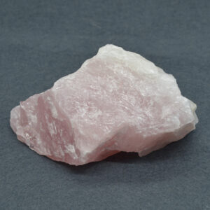 Raw Hand Polished Pale Rose Quartz Crystal Freeform - 496 grams #03