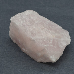 Raw Hand Polished Pale Rose Quartz Crystal Freeform - 344 grams #06