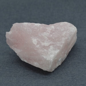 Raw Hand Polished Pale Rose Quartz Crystal Freeform - 248 grams #07