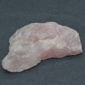 Raw Hand Polished Pale Rose Quartz Crystal Freeform - 210 grams #10