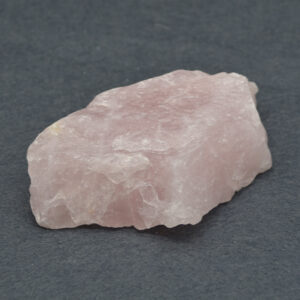 Raw Hand Polished Pale Rose Quartz Crystal Freeform - 239 grams #12