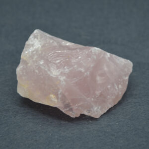 Raw Hand Polished Pale Rose Quartz Crystal Freeform - 245 grams #16