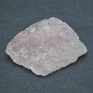 Raw Hand Polished Pale Rose Quartz Crystal Freeform - 117 grams #17
