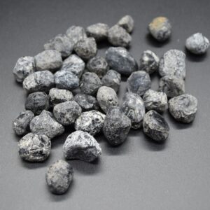 Natural Apache Tear Obsidian Raw Specimen from Arizona, USA - 4 Sizes