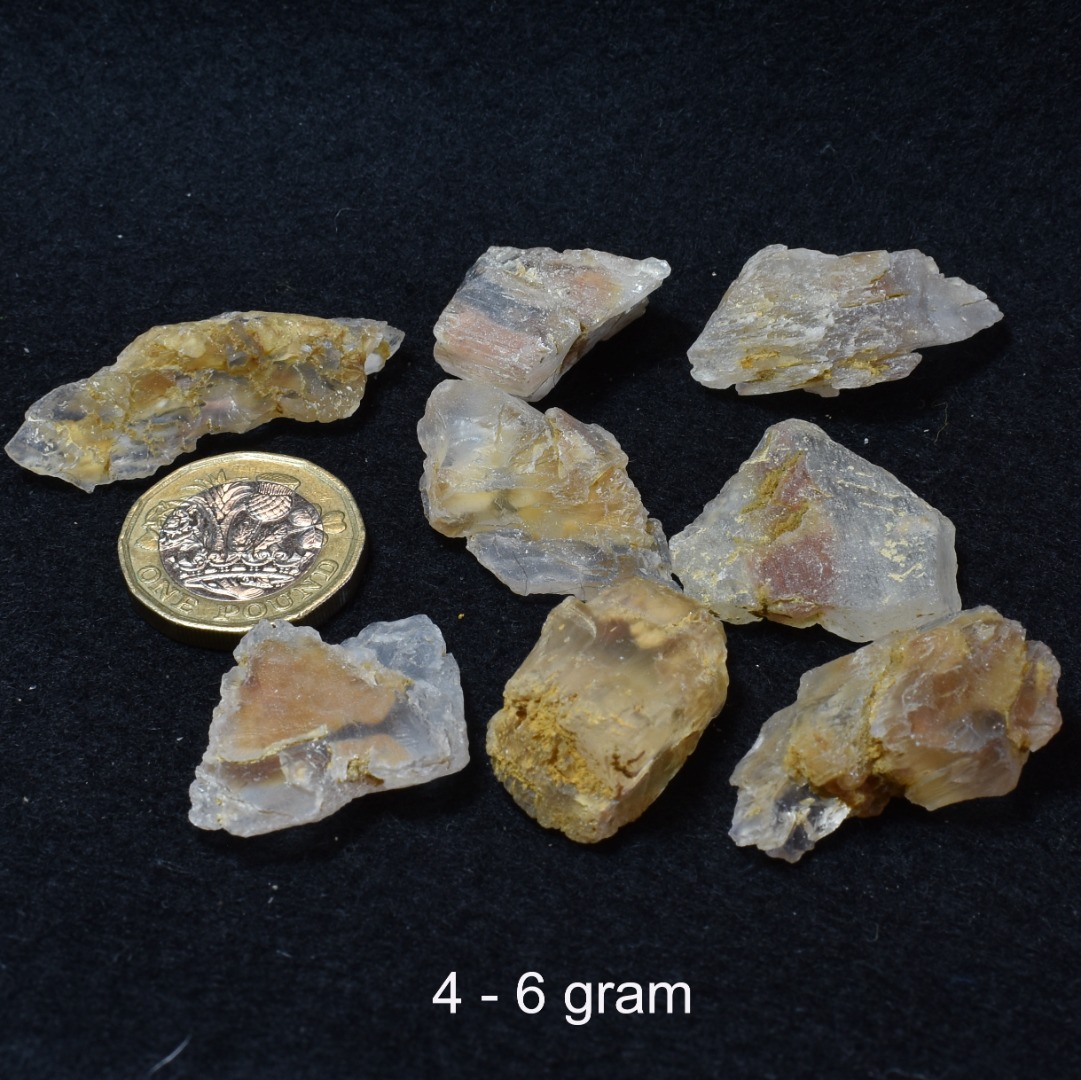 Petalite, Synergy 12, Raw Crystal Specimen with Lithium bearing mineral inclusion from Brazil - 4 Sizes - Image 4