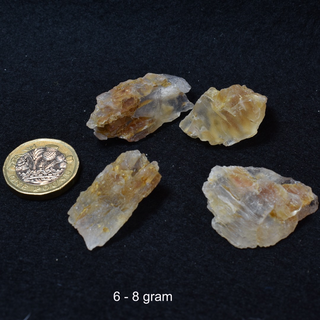 Petalite, Synergy 12, Raw Crystal Specimen with Lithium bearing mineral inclusion from Brazil - 4 Sizes - Image 5