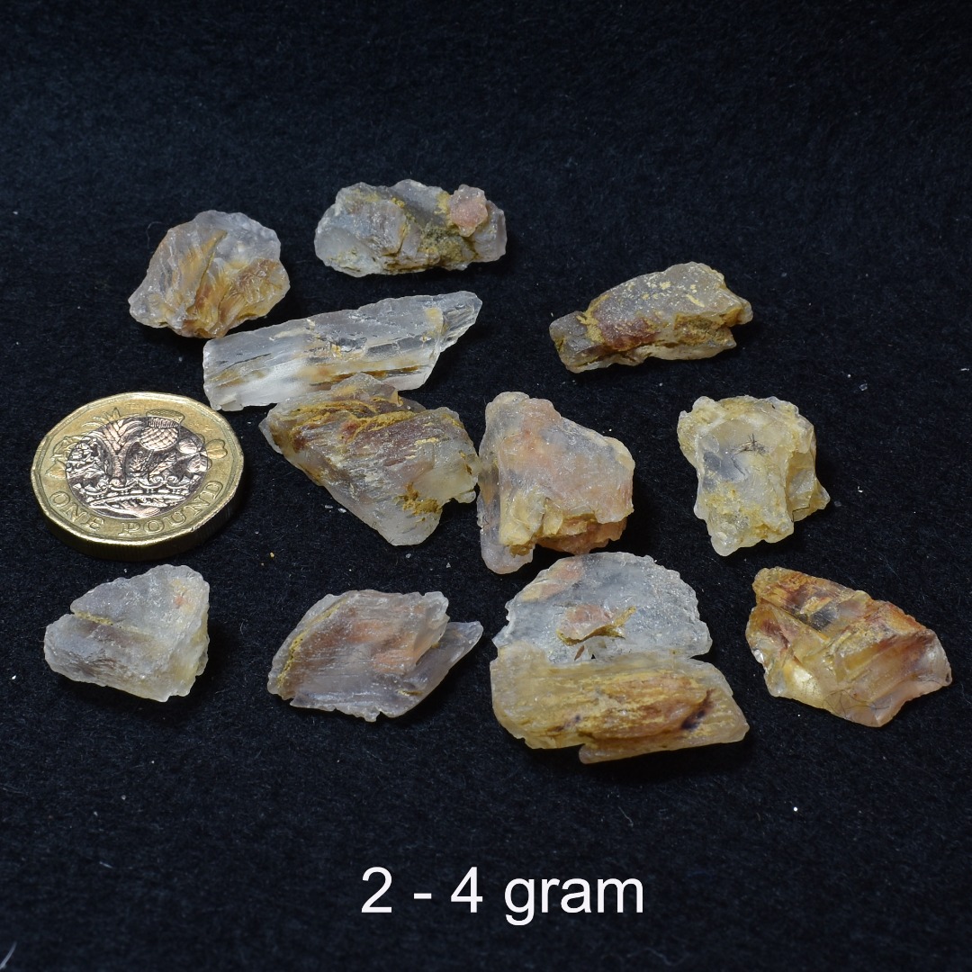 Petalite, Synergy 12, Raw Crystal Specimen with Lithium bearing mineral inclusion from Brazil - 4 Sizes - Image 3