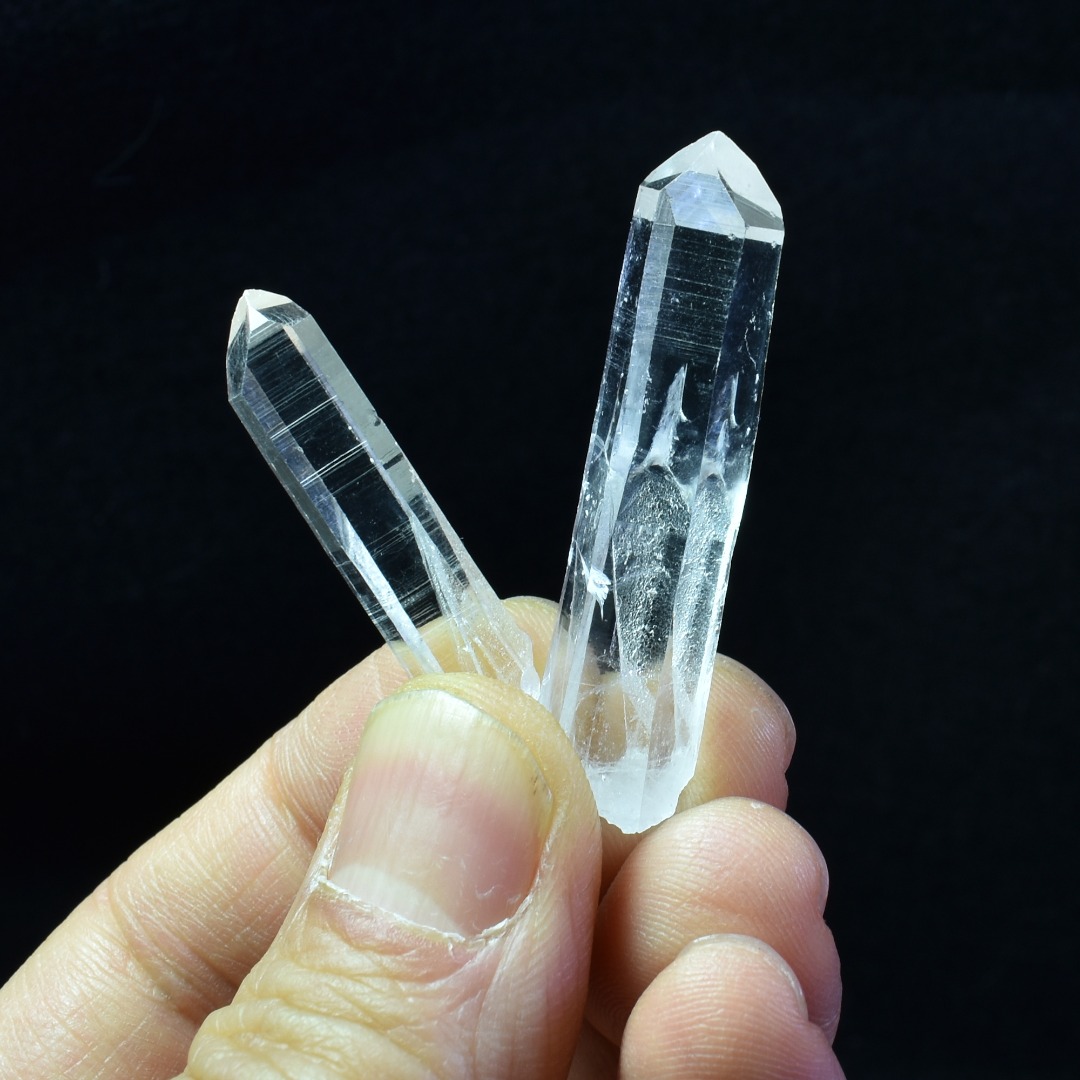 Lemurian Quartz Crystal Small Point, Wand from Colombia - 2 Sizes - 1 Count - Image 2
