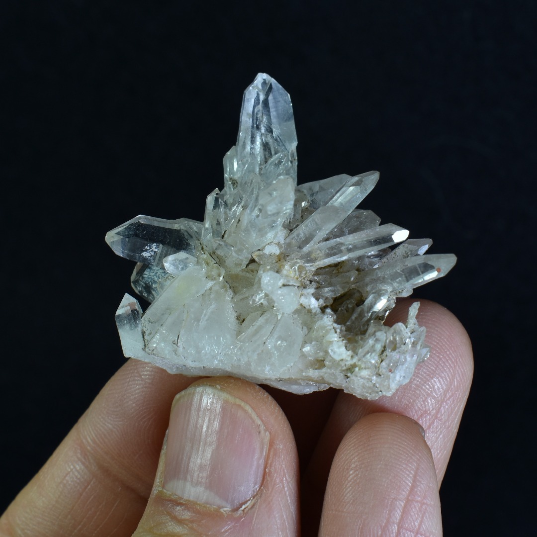Lemurian Quartz Crystal Cluster from Colombia - 21 grams - Image 2