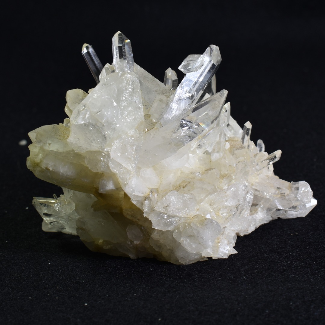 Lemurian Quartz Crystal Point Cluster from Colombia - 244 grams - Image 4