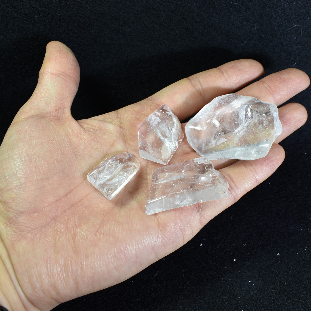 Satyaloka Azeztulite River Tumbled Stone Crystals - 6 Sizes - Image 3