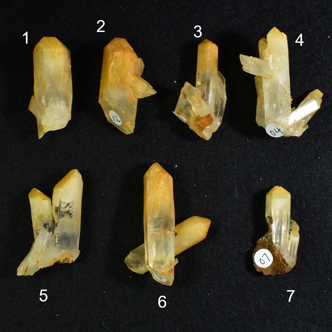 Mango Quartz Crystal Point, Tower, Wands Halloysite from Colombia - 7 Sizes - Image 2